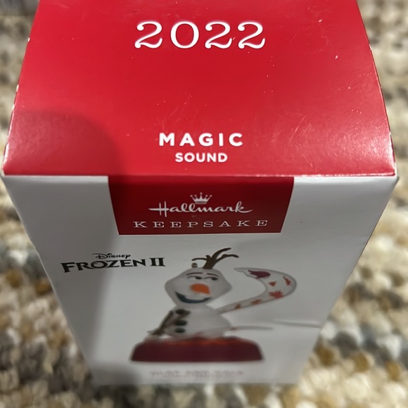 Frozen Olaf and Gale hallmark ornament - Picture 2 of 2